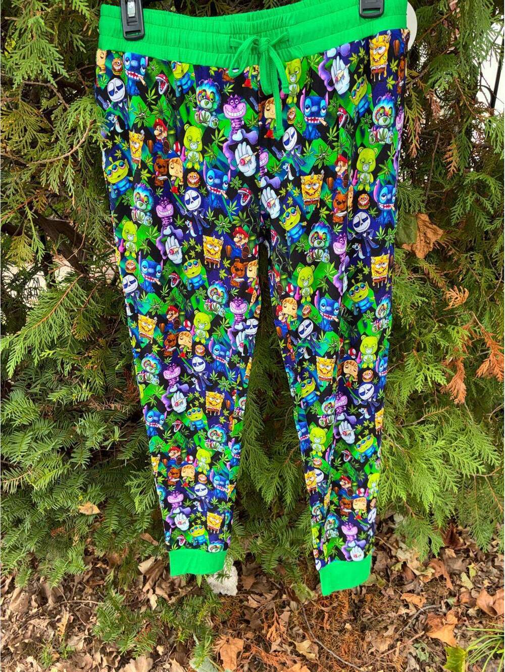 Serial Bamboo Thrifter Baked Buddies Mom Joggers Medium NWT